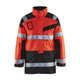 work jacket / for runway personnel / high-visibility / waterproof