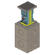 fixed bollard / retractable / for airport / electric