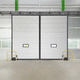 automatic sliding door / double