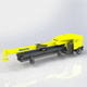 snow sweeper / for airport runway / truck-mounted / with snow blower