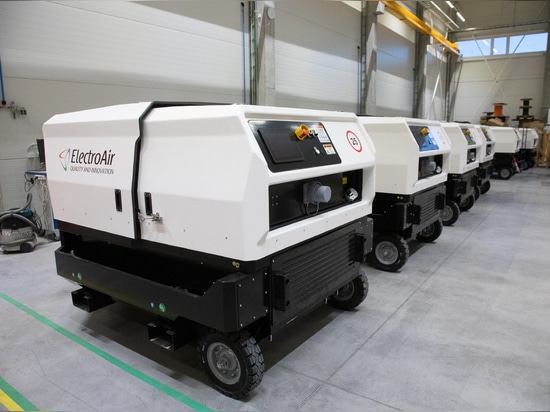 Flotte d’unités de puissance au sol APA-65 d’ElectroAir dans l’usine