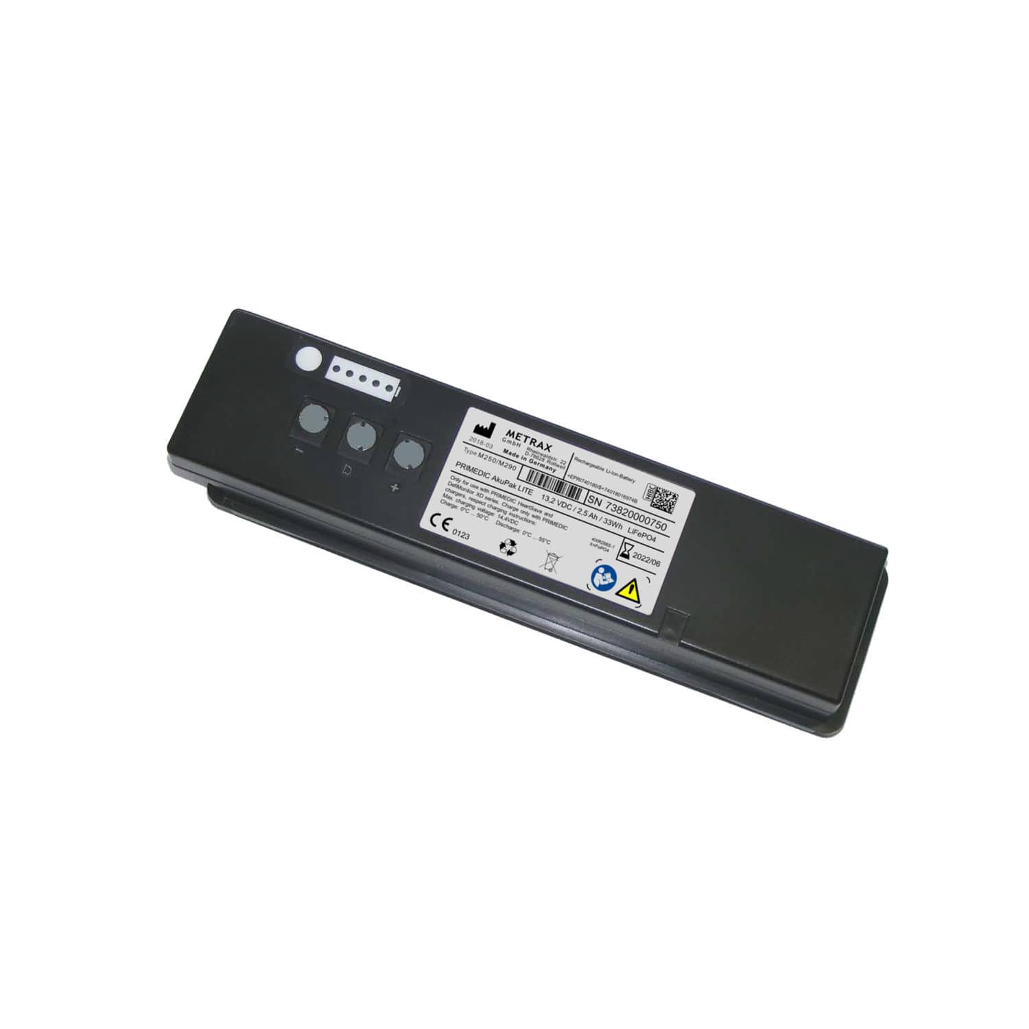 Batteria per aereo AkuPak LITE Primedic litio / LiFePO4 / 12 V