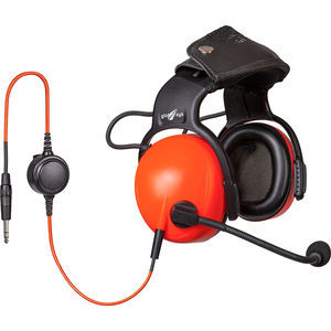 cuffie con microfono per ground support