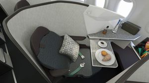 sedile per cabina d'aeroplano 1