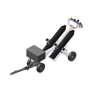 carrello per bombole di azoto per aeroporto