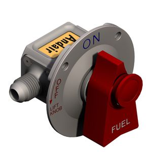 selettore di carburante per aeromobile