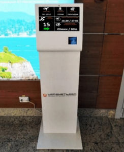 terminale interattivo per informazioni / per aeroporto