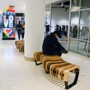 panca per aeroporto