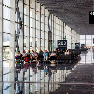seduta su barra per aeroporti