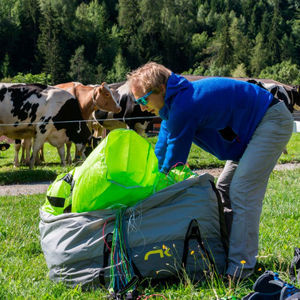 borsa per volo libero per parapendio