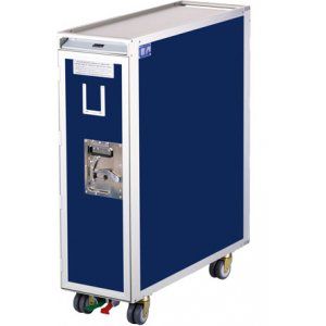 carrello di servizio per aereo grande / con ghiaccio secco