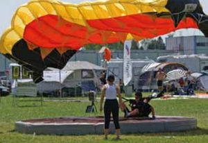 paracadute sportivo