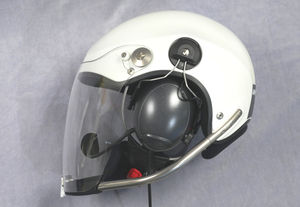 casco per deltaplano a motore