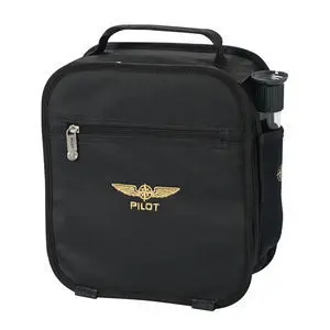 Borsa Da Pilota Design4Pilots Crosscountry - Nero, 34x28x26 Cm, Per Viaggi Aerei