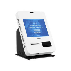 chiosco self check-in con stampante