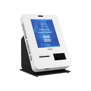 chiosco self check-in con stampante