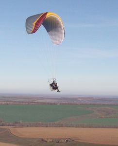 vela per paramotore sportiva