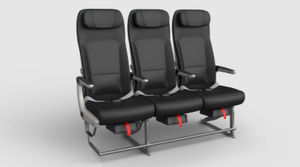 sedile per cabina d'aeroplano