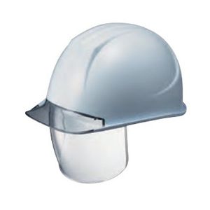casco per operatore aeroportuale / a viso scoperto / con visiera / di protezione
