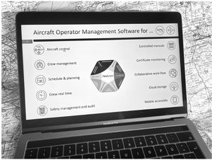 software di gestione del trasporto aereo