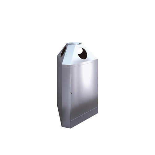 Cestino per rifiuti per aeroporto - BS1 - AUWEKO GMBH - a pavimento / con portacenere integrato