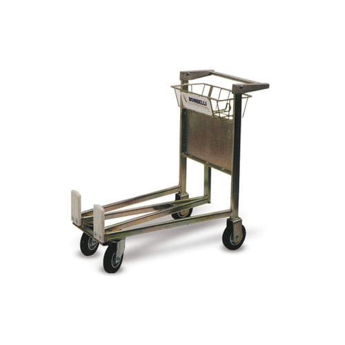 Carrello portabagagli per terminal d'aeroporto - APT 150 - BOMBELLI ANGELO SRL - per passeggeri / 4 ruote