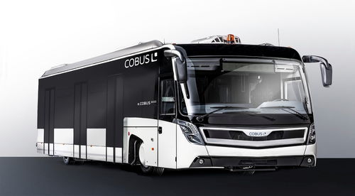 Autobus per aeroporto - e.2700S - COBUS INDUSTRIES GMBH - 77 pers. / elettrico / climatizzato