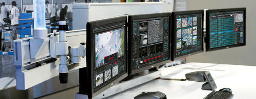 Supporto per schermo da ufficio - Unity Arm 2.0 - EVANS AIRPORT SOLUTIONS | NKI - per controllo aereo