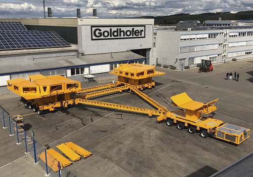 Trasportatore per motore - GOLDHOFER AKTIENGESELLSCHAFT - per aeroporto