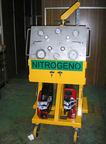 Carrello per bombole di azoto per aeroporto - ATA-47  - GSECOMPOSYSTEM