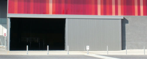 Porta per hangar scorrevole - JEWERS DOORS - pieghevole / per aereo