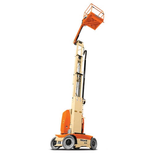 Piattaforma elevatrice da lavoro - T8E Toucan®  - JLG EMEA BV - monoalbero / a colonna / per aeroporto