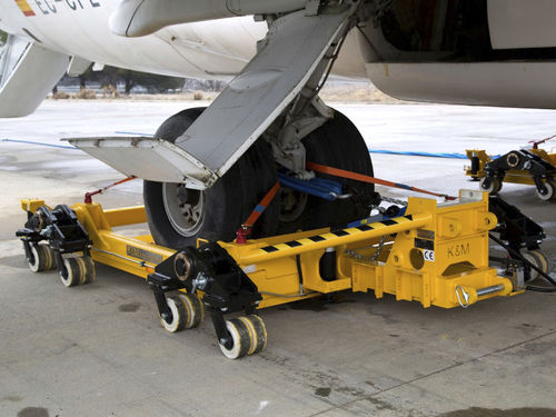 Rimorchio di emergenza - RD30 - K&M AIRPORTTECHNIK - a 4 assi / per aeroporto / per aeromobile