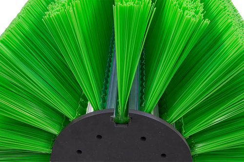 Spazzola per spazzatrice a cassetta - CORE - KOTI RUNWAY BRUSHES - per pista d'aeroporto / in metallo / con fibre sintetiche