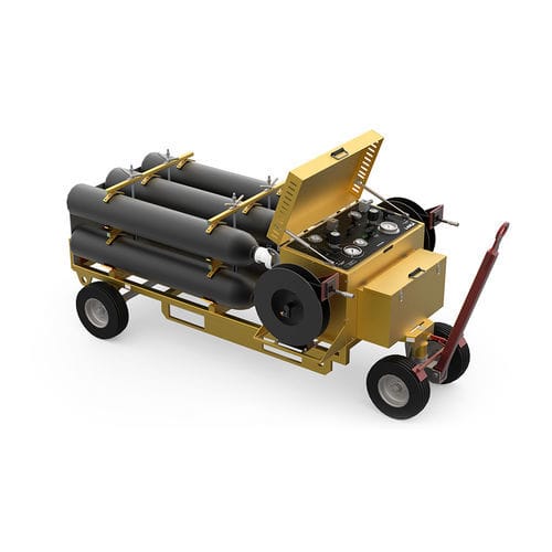 Carrello portabombole per aeroporto - LANGA INDUSTRIAL