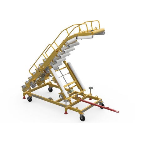 Scala di accesso - LANGA INDUSTRIAL - mobile / per aereo / per passeggeri