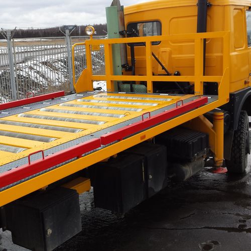 Trasportatore per pallet - ATK-14 - LAS-1 COMPANY LTD. - per container / per aeroporto