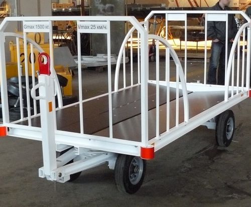 Carrello portabagagli per ground support - TB-1.5R - LAS-1 COMPANY LTD. - 4 ruote
