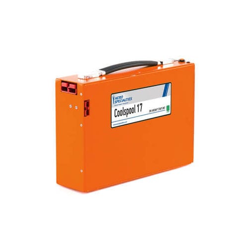 GPU diesel - Coolspool 17 - POWERVAMP LTD - con alimentazione a batteria / mobile / di pista