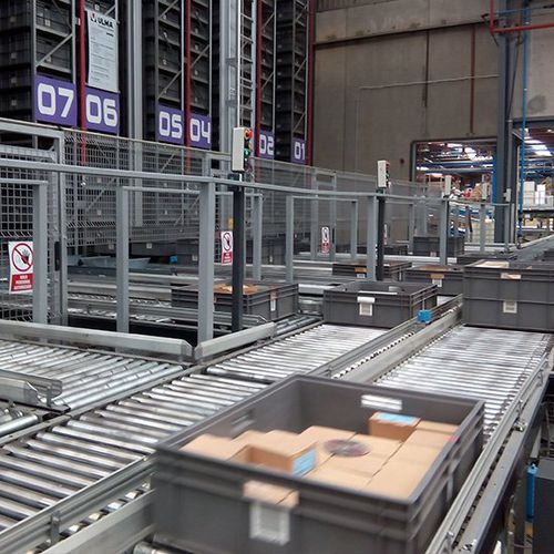 Sistema di stoccaggio automatizzato - ULMA HANDLING SYSTEMS - orizzontale / per merce / per aeroporto