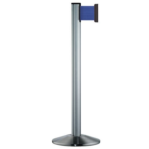 Colonnina con nastro con cinghia - Extend - VIA GUIDE GMBH - a testa piatta / mobile / per aeroporto