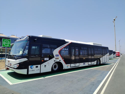 Autobus per aeroporto - GBD08D  - WEIHAI GUANGTAI AIRPORT EQUIPMENT CO., LTD - > 50 pers. / elettrico