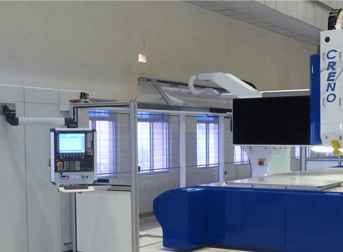 Fresatrice CNC - CRENO  - LE CRENEAU INDUSTRIEL - verticale / per l'aeronautica / 5 assi o più