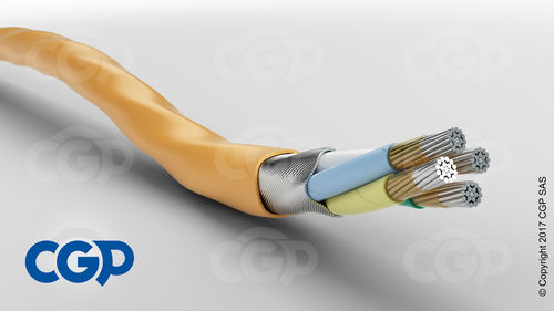 Cavo per aereo - ELECTROAIR® 7080 / 7083 - CGP - Cables for Global Performance - di alimentazione / resistente all'abrasione / blindato