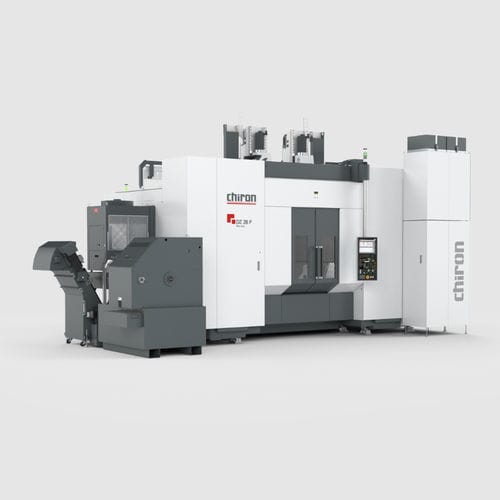Centro di lavoro 5 assi - 28   - CHIRON-WERKE GMBH & CO.KG - verticale / per l'aeronautica / CNC