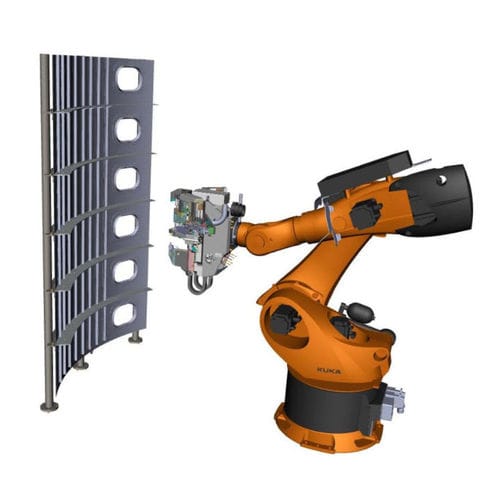 Cellula robotizzata per la produzione - KUKA KR-600 - CYBERMECA - per l'aeronautica / automatica