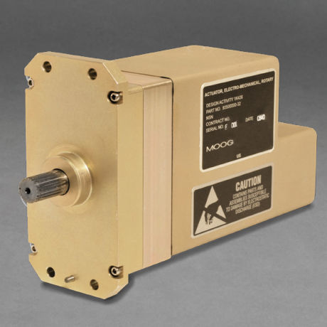 Attuatore elettrico - 935 series - MOOG INC. - rotativo / per aeromobile / a riduttore a pignone diritto