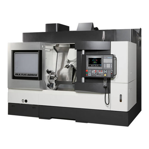 Macchina di tornitura orizzontale - MULTUS B300II - OKUMA CORPORATION - verticale / CNC / a funzioni combinate