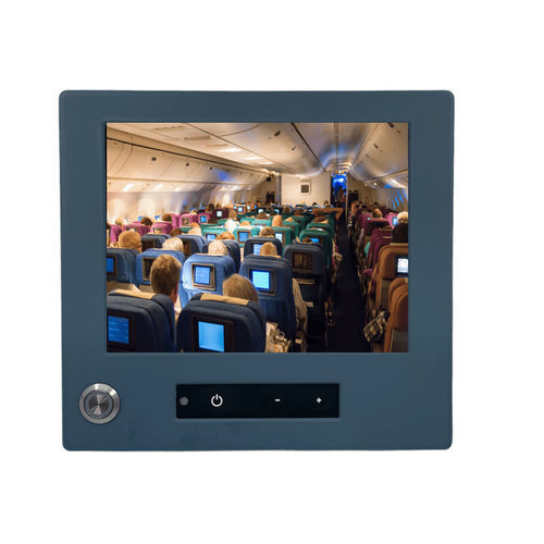 Schermo per cabina di aeroplano per intrattenimento in volo - OXYTRONIC - 1024 x 768 / touch screen / HD