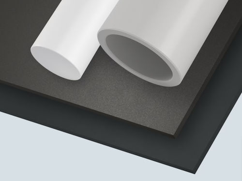PTFE in lastra - Fluorosint® 135 PTFE - Mitsubishi Chemical Advanced Materials - in barre / a tubo / per il settore aerospaziale